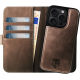 Rosso Elite - MagSafe Δερμάτινη Θήκη / Πορτοφόλι - Apple iPhone 15 Pro - Brown (8719246420016)