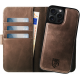Rosso Elite - MagSafe Δερμάτινη Θήκη / Πορτοφόλι - Apple iPhone 15 Pro Max - Brown (8719246420047)