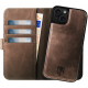 Rosso Elite - MagSafe Δερμάτινη Θήκη / Πορτοφόλι - Apple iPhone 15 Plus - Brown (8719246419980)