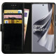 Rosso Element PU Θήκη Πορτοφόλι Oppo Reno10 - Black (8719246415449)