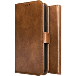 Rosso Element PU Θήκη Πορτοφόλι Oppo Reno10 Pro - Brown (8719246415456)