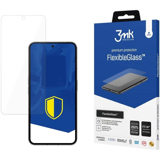 3MK Premium Flexible Glass - Αντιχαρακτικό Υβριδικό Προστατευτικό Γυαλί Οθόνης - Nothing Phone 2 - 0.3mm (5903108536479)