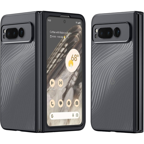 DuxDucis Aimo Series - Premium Ημιδιάφανη Σκληρή Θήκη - Google Pixel Fold - Black (6934913026663)