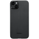 Pitaka MagEZ Case 4 - MagSafe Θήκη Aramid Fiber Body Apple iPhone 15 - 0.95mm - 600D - Black / Grey / Twill (KI1501A)