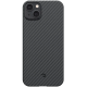 Pitaka MagEZ Case 4 - MagSafe Θήκη Aramid Fiber Body Apple iPhone 15 - 1.15mm - 1500D - Black / Grey / Twill (KI1501)