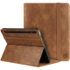 Rosso Element PU Θήκη Samsung Galaxy Tab S10 Ultra / S9 Ultra 14.6" με Υποδοχή για Γραφίδα - Brown (8719246407888)