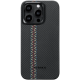 Pitaka Fusion Weaving MagEZ Case 4 - MagSafe Θήκη Aramid Fiber Body Apple iPhone 15 Pro Max - 0.95mm - 600D - Rhapsody (FR1501PM)