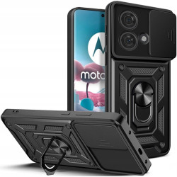 Tech-Protect Camshield Pro - Ανθεκτική Θήκη Motorola Edge 40 Neo με Κάλυμμα για την Κάμερα & Μεταλλικό Ring Holder - Black (9319456607321)