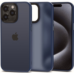 Θήκη Apple iPhone 15 Pro Max - Tech-Protect MagMat Σκληρή Ημιδιάφανη - Matte Navy (9319456606607)