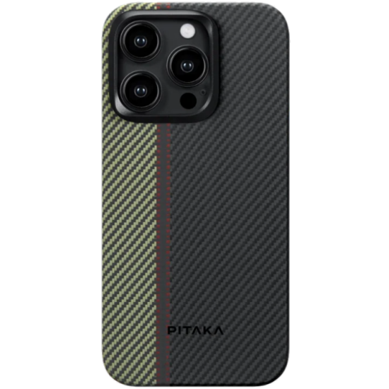 Pitaka Fusion Weaving MagEZ Case 4 - MagSafe Θήκη Aramid Fiber Body Apple iPhone 15 Pro - 0.95mm - 600D - Overture (FO1501P)