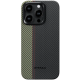 Pitaka Fusion Weaving MagEZ Case 4 - MagSafe Θήκη Aramid Fiber Body Apple iPhone 15 Pro - 0.95mm - 600D - Overture (FO1501P)