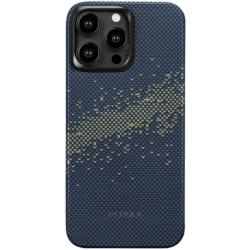 Pitaka StarPeak MagEZ Case 4 - MagSafe Θήκη Aramid Fiber Body Apple iPhone 15 Pro Max - 1.15mm - 1500D - Milky Way Galaxy (KI1502PMYG)
