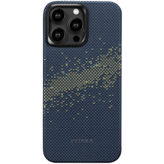 Pitaka StarPeak MagEZ Case 4 - MagSafe Θήκη Aramid Fiber Body Apple iPhone 15 Pro Max - 1.15mm - 1500D - Milky Way Galaxy (KI1502PMYG)