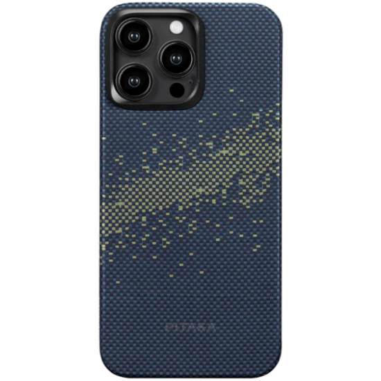Pitaka StarPeak MagEZ Case 4 - MagSafe Θήκη Aramid Fiber Body Apple iPhone 15 Pro - 1.15mm - 1500D - Milky Way Galaxy (KI1501PMYG)