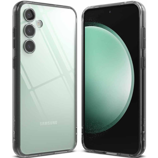 Ringke Fusion Σκληρή Θήκη με TPU Bumper - Samsung Galaxy S23 FE - Smoke Black (8809961781964)