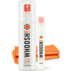 Whoosh! Screen Shine Duo - Σετ Καθαρισμού Οθόνης με Υγρά Σπρέι 100ml & 8ml και 2 x Αντιμικροβιακά Πανάκια από Μικροΐνες (1FG108ENFR)