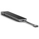 Satechi USB-C Dual Dock Stand - Docking Station με 3 x Type-C / 2 x HDMI 4K 60Hz / 1 x DisplayPort  / 2 x USB-A / 1 x Ethernet / 1 x SSD Θήκη για M.2 SATA / NVMe (ST-DDSM)