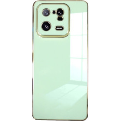Bodycell Gold Plated - Θήκη Σιλικόνης Xiaomi 13 Pro - Mint Green (5206015069895)