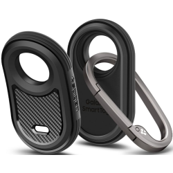 Spigen Rugged Armor - Θήκη / Μπρελόκ Samsung Galaxy SmartTag2 - Matte Black (ACS06271)