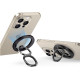 ESR HaloLock Ring Stand - Μεταλλική Μαγνητική Αναδιπλούμενη MagSafe Βάση / Finger Holder για iPhone 15 / 14 / 13 / 12 - Black (4894240184387)