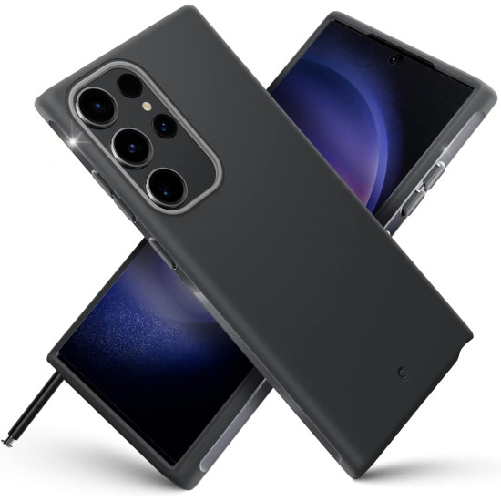 Spigen Cyrill UltraColor - Θήκη Σιλικόνης με Λουράκι Χειρός - Samsung Galaxy S23 Ultra - Dusk (ACS05648)