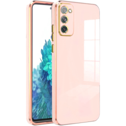 Bodycell Gold Plated - Θήκη Σιλικόνης Samsung Galaxy S20 FE - Pink (5206015071430)