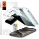 Spigen Tempered Glass GLAS.tR EZ Fit HD Privacy - Αντιχαρακτικό Γυαλί Προστασίας Απορρήτου Οθόνης - Apple iPhone 15 Pro (AGL07120)