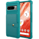 HappyCase 3 σε 1 - Θήκη Σιλικόνης με Ενσωματωμένο PU Πορτοφόλι - Google Pixel 8 Pro - Blue (8719246421273)