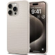 Spigen Θήκη Σιλικόνης Liquid Air - Apple iPhone 15 Pro - Natural Titanium (ACS07217)