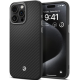 Spigen Enzo Aramid MagFit - Σκληρή Θήκη MagSafe Aramid Fiber με TPU - Apple iPhone 15 Pro Max - 1500D - 2mm - Matte Black (ACS07044)