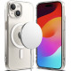 Ringke Fusion Magnetic Θήκη MagSafe Apple iPhone 15 - Matte Clear (8809919308847)