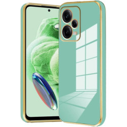 Bodycell Gold Plated - Θήκη Σιλικόνης Xiaomi Redmi Note 12 5G / Poco X5 - Mint Green (5206015071713)