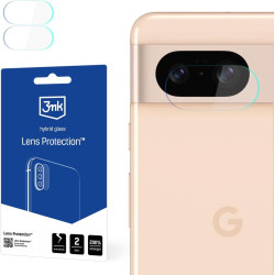 3MK Hybrid Glass Camera Protector - Αντιχαρακτικό Υβριδικό Προστατευτικό Γυαλί για Φακό Κάμερας Google Pixel 8 - 4 Τεμάχια (5903108541459)
