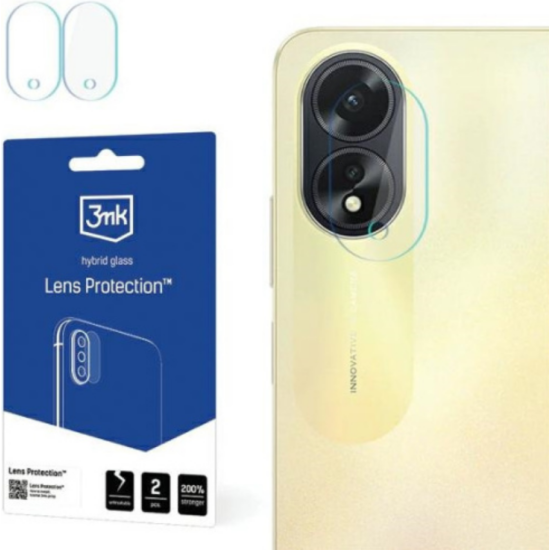 3MK Hybrid Glass Camera Protector - Αντιχαρακτικό Υβριδικό Προστατευτικό Γυαλί για Φακό Κάμερας Oppo A38 - 4 Τεμάχια (5903108540629)