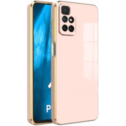 Bodycell Gold Plated - Θήκη Σιλικόνης Xiaomi Redmi 10 / Redmi 10 2022 - Pink (5206015071959)