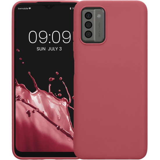 KWmobile Θήκη Σιλικόνης Nokia G22 - Dark Rose (61278.167)