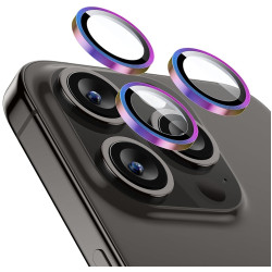 ESR Armorite Camera Lens Protectors - Αντιχαρακτικό Γυαλί Προστασίας για Φακό Κάμερας - Apple iPhone 15 Pro / 15 Pro Max - Chromatic (4894240174173)