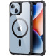 ESR Air Armor HaloLock - Διάφανη Ανθεκτική MagSafe Θήκη Apple iPhone 14 Plus - Clear / Black (4894240161692)