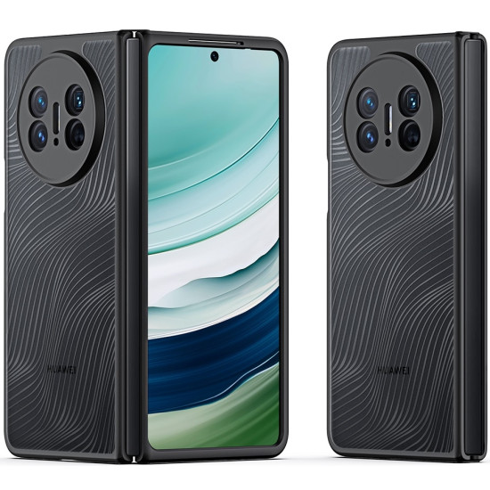 DuxDucis Aimo Series - Premium Ημιδιάφανη Σκληρή Θήκη - Huawei Mate X5 - Black (6934913023655)