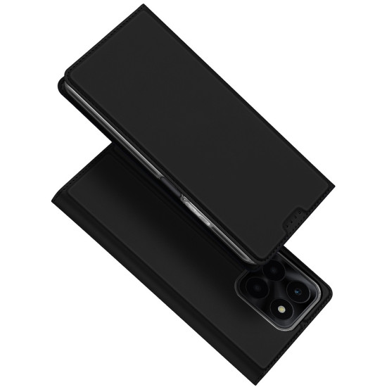 Duxducis SkinPro Θήκη Πορτοφόλι Honor X6a - Black (6934913023501)