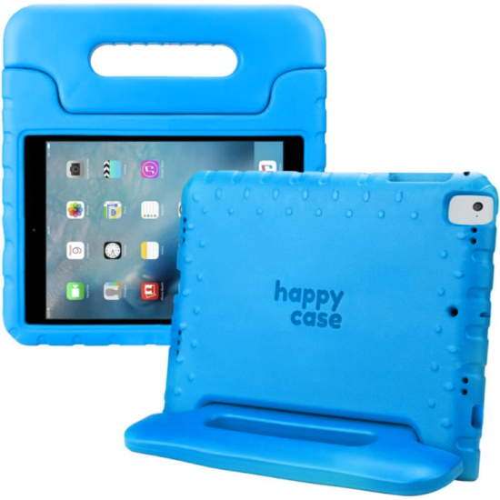 HappyCase Ανθεκτική Θήκη για Παιδιά - Apple iPad 9.7" 2018 / 2017 / Air 2 / Air - Blue (8719246391613)