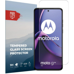Rosso Tempered Glass - Αντιχαρακτικό Προστατευτικό Γυαλί Οθόνης Motorola Moto G84 - Clear (8719246436734)
