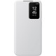 Θήκη Flip με Ενεργό Πορτάκι - Samsung Galaxy S24 - Official Samsung Smart View Wallet Case - White (EF-ZS921CWEGWW)