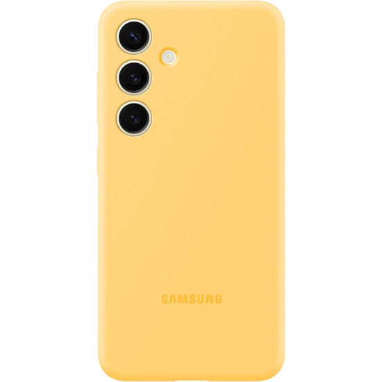 Θήκη Σιλικόνης - Samsung Galaxy S24 - Official Samsung Silicone Case - Yellow (EF-PS921TYEGWW)