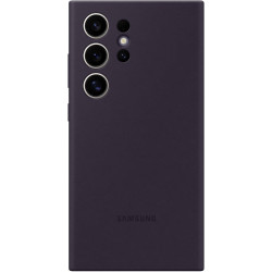 Θήκη Σιλικόνης - Samsung Galaxy S24 Ultra - Official Samsung Silicone Case - Dark Violet (EF-PS928TEEGWW)