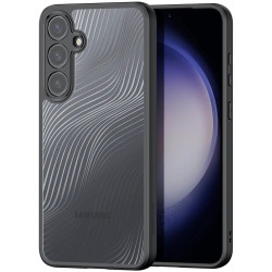 Premium Ημιδιάφανη Σκληρή Θήκη - Samsung Galaxy S24 Plus - DuxDucis Aimo Series - Black (6934913022757)