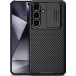 Σκληρή Θήκη με Κάλυμμα για την Κάμερα - Samsung Galaxy S24 Plus - Nillkin CamShield Pro - Black (6902048273108)