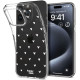 HappyCase Διάφανη Θήκη Σιλικόνης Apple iPhone 15 Pro - Hearts Print (8719246420399)