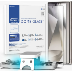 Σύστημα Προστασίας Οθόνης Samsung Galaxy S24 Ultra - Whitestone Dome Glass - Liquid Optical Clear Adhesive & Installation Kit - 2 Τεμάχια (8809365409266)