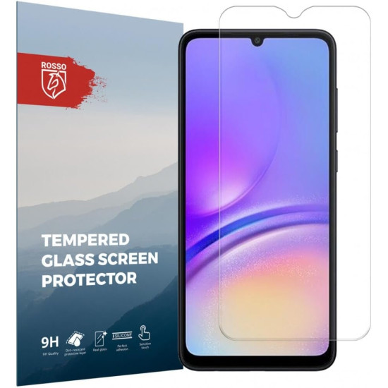 Αντιχαρακτικό Προστατευτικό Γυαλί Οθόνης Samsung Galaxy A05 - Rosso Tempered Glass - Clear (8719246436673)